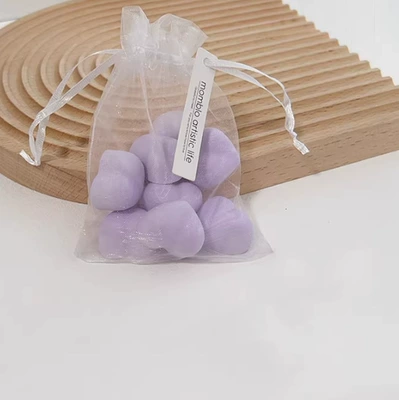 Odor Removal for Home, Car Perfume Aromatherapy - purple-love-gauze-bag-to-give-essential-oils