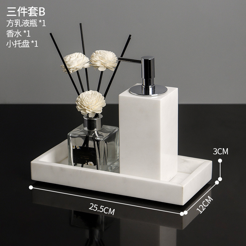 Juego de tres piezas verde jazz blanco B