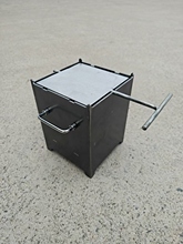 加厚家庭版木炭款翻板烧饼炉小型转板打饼炉具多用煮茶烧水小火炉