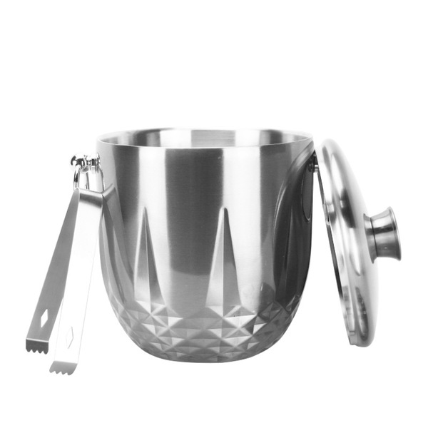 Double-layer ice bucket stainless steel
