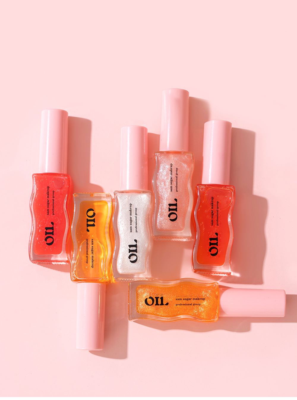 SAM SUGAR Fruit Honey Essence Lip Oil Lip Care Lotion Transparent Pearlescent Lip Gloss undefined
