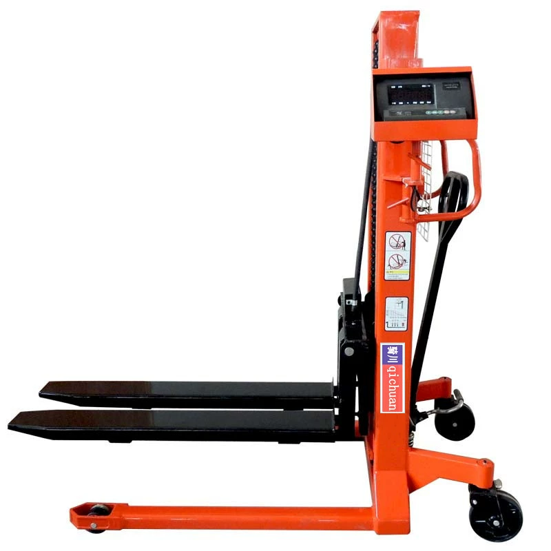 Гидравлический подъемный вилочный погрузчик с функцией взвешивания 1000 kg15000 kg подъемно-подъемной ремень с электронными весами