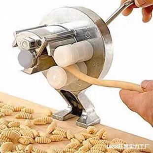 Spaghetti macaroni noodle machine manual noodle machine old noodle machine hand-cranked snack pressing machine pure manual