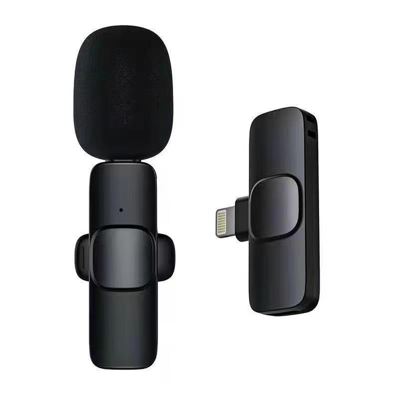ワイヤレスラベリアマイク屋外携帯電話ライブビデオラジオ録音特殊ノイズリダクションポータブルマイク|undefined