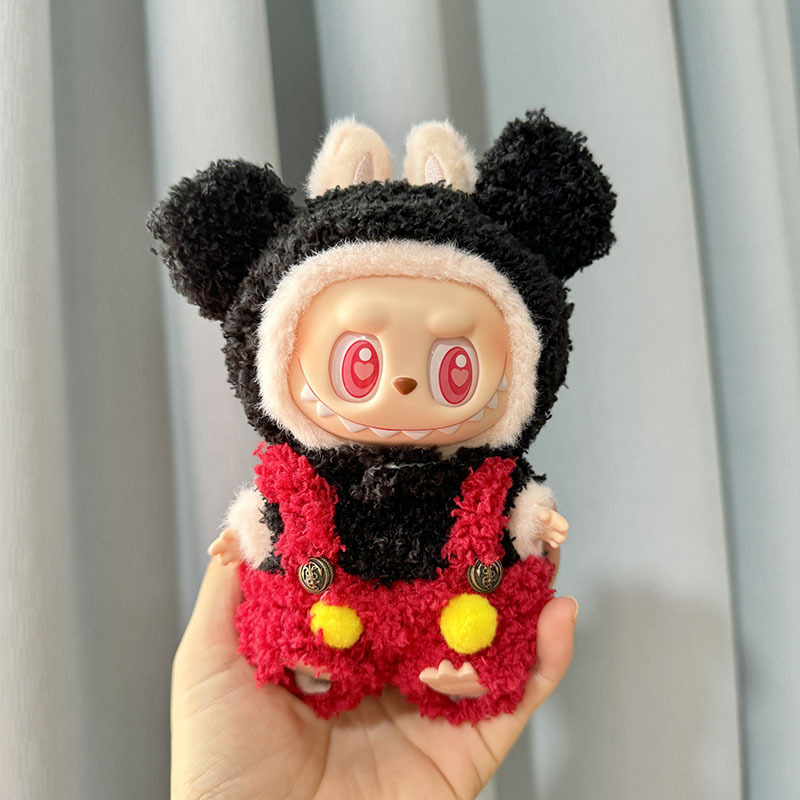 服のみ】第二世代ブラインドボックス ラブブ服 エポキシ樹脂製顔飾り ラブブ シットシットパーティーシリーズ ベビー服 可愛い|undefined