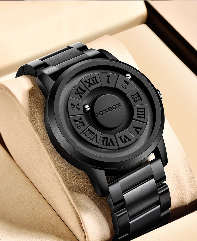 Magnetic Levitation Quartz Watch For Men Personalized Concept_voghion.com
