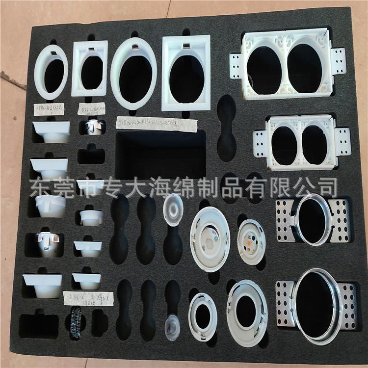 小型仪器设备箱EVA内衬  防水云台相机防护收纳箱样品工具箱内托