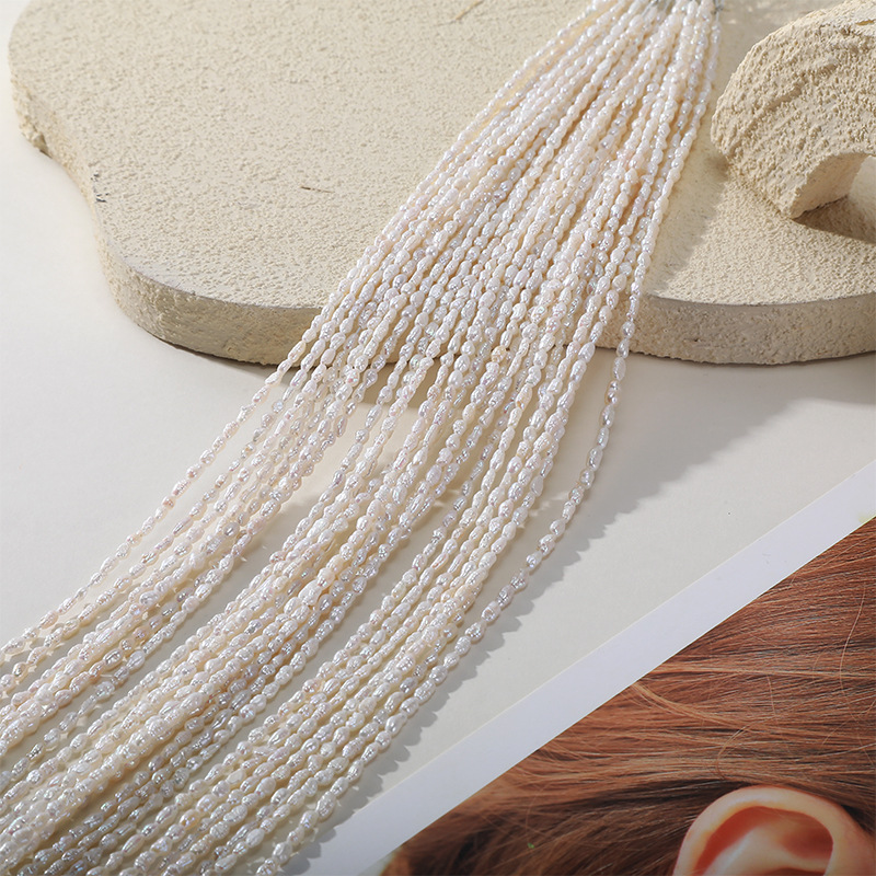 Organic accessory from pearl handmade