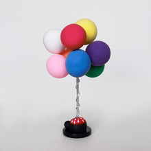 厂家直销汽车摆件车载创意彩色告白气球内饰用品摆件卡通可爱饰品