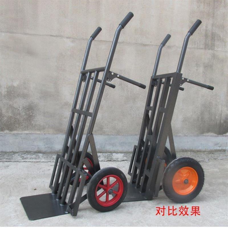仓库板车工地载重王拉货拖车搬运重型便携四轮乙炔包邮电动氧气瓶
