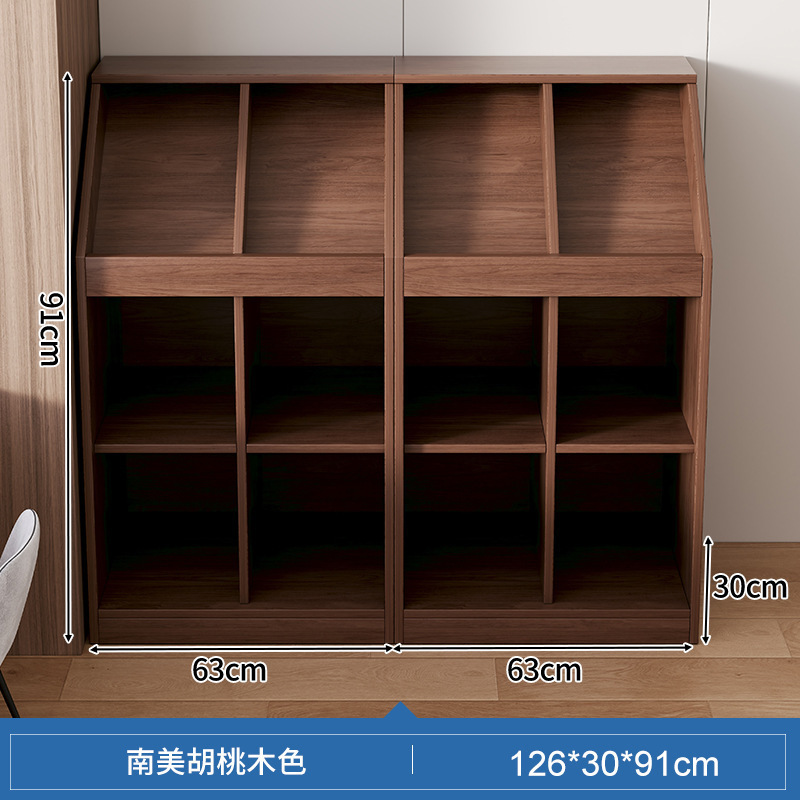 Estante de estantería Estante de piso a techo Estantería corta Combinación de gabinete de rejilla Gabinete de almacenamiento Hogar integrado contra la pared Gabinete de almacenamiento de exhibición