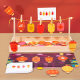 Montessori Early Education Fun Dress-up Jigsaw Puzzle Varied Socks Game Kindergarten Living Area Teaching Aware Intelligence Toys