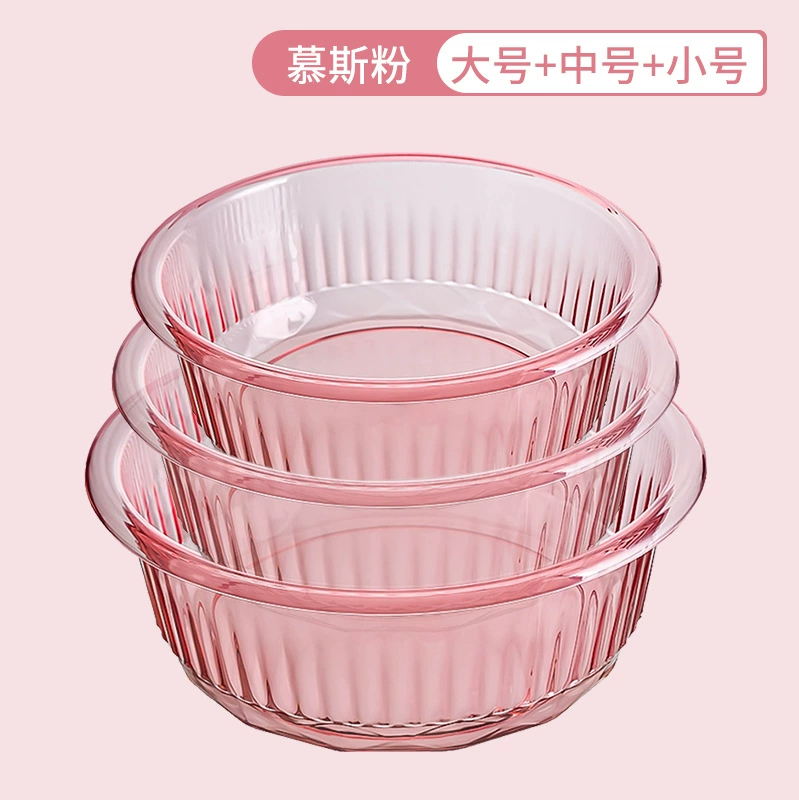 Big durable plastic washbasin for students, increased thickness