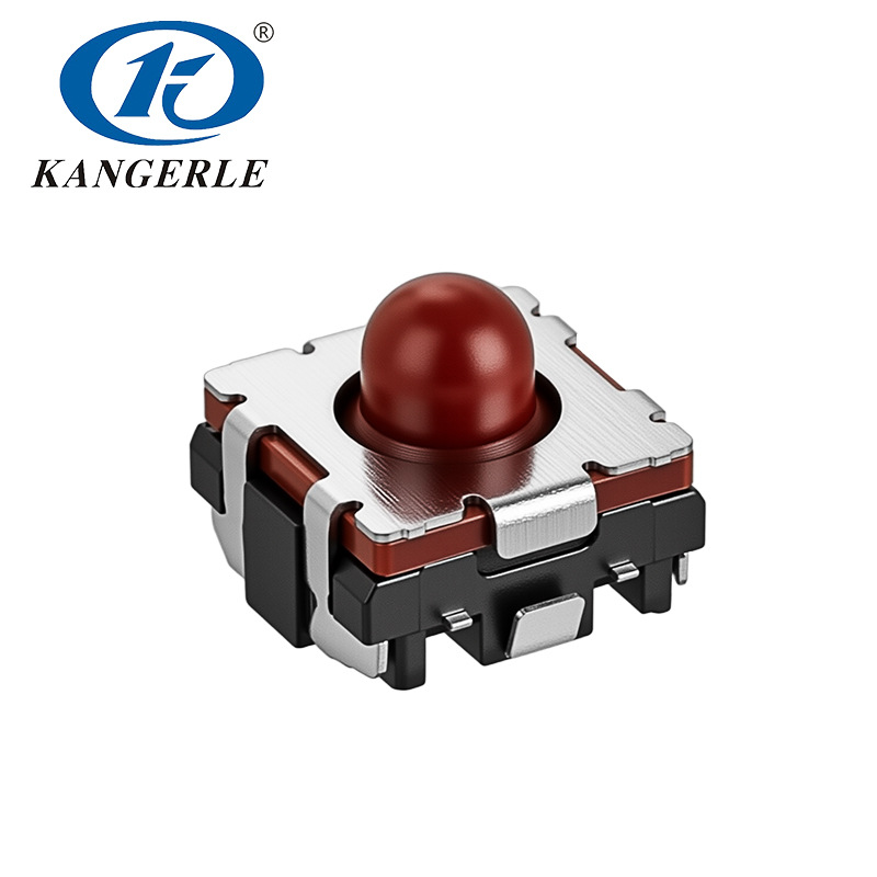 厂家供应轻触开关防水IP67轻触开关按键汽车电子行程圆形轻触开关