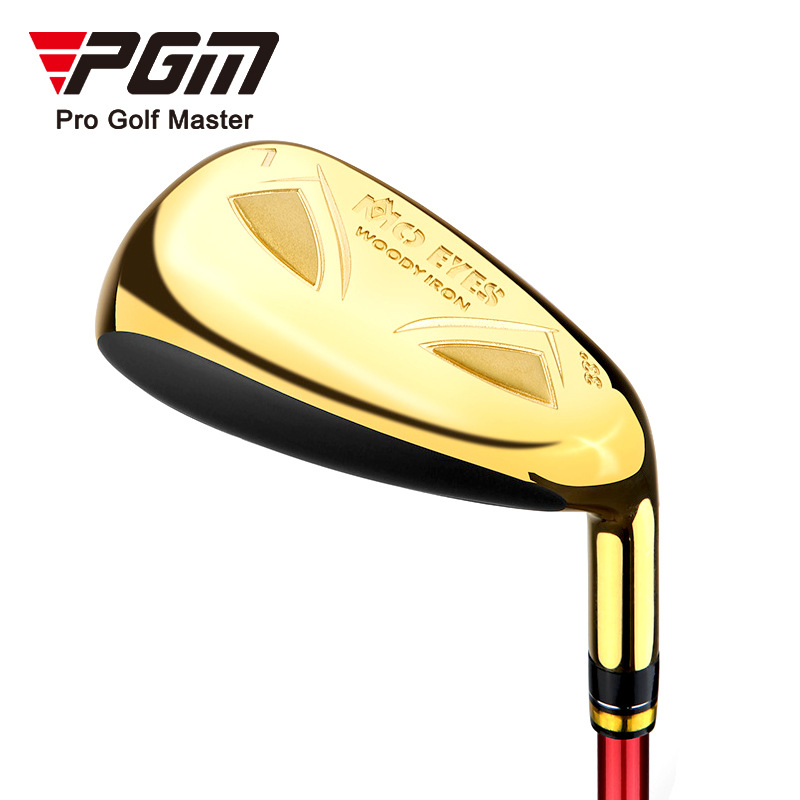 Gậy đánh golf nam số 7 bộ gậy sắt thép gai thấp thiết kế PGM — MTG021 vàng S cấp 7, MTG021 Vàng R cấp 7, MTG021 SR Vàng cấp 7, MTG021 Vàng N.S.PRO 950 thanh thép S cấp 7