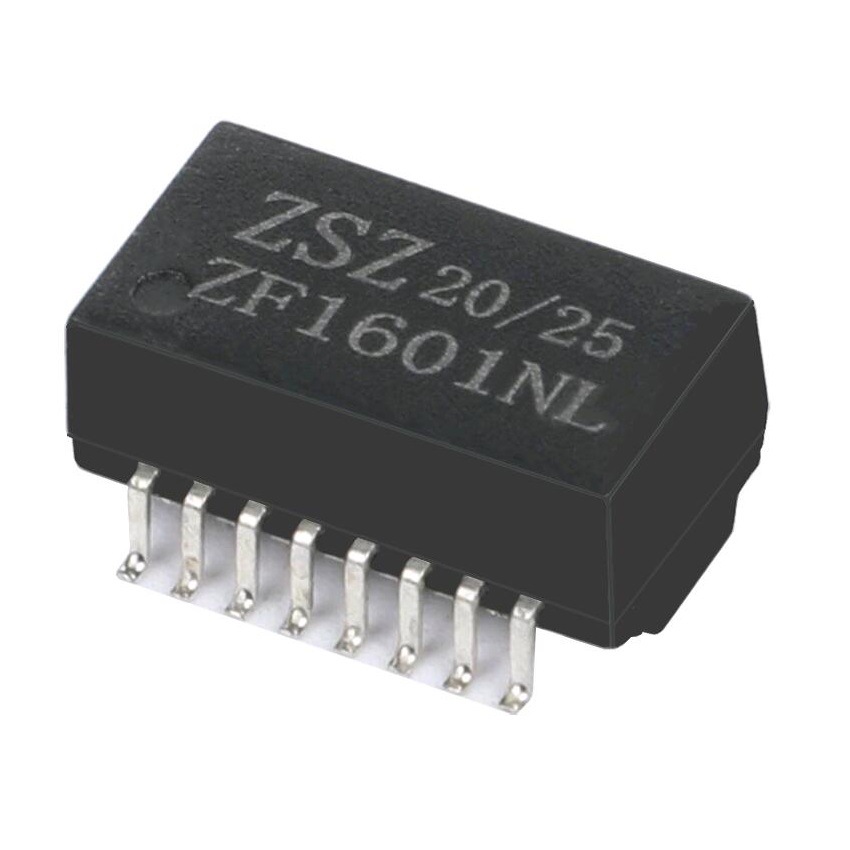 TS6121D 厂家生产SMD贴片型16PIN网络滤波器/变压器