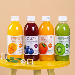 抖音高颜值饮料批发夏季果味网红饮品芒果汁橙汁整箱360ml*12瓶装