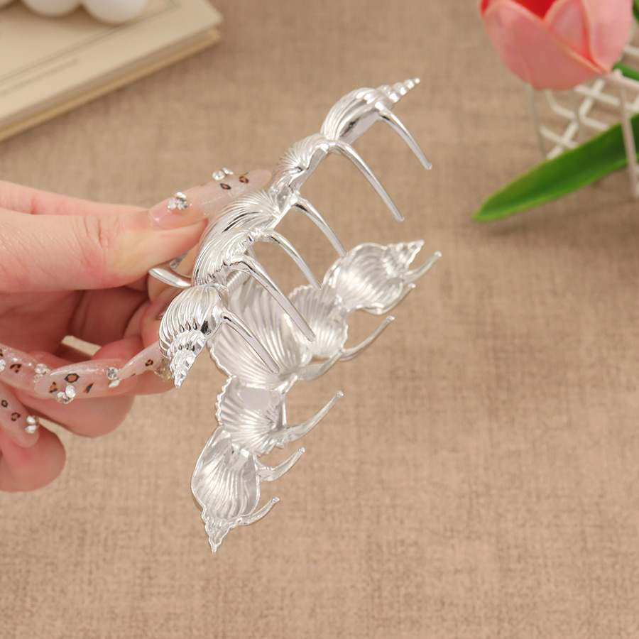 50g Weight Hair Claws Hair Accessories Type 1 Piece Quantity Daily, Street Occasion Zinc alloy Material Conch, Shell Pattern All Seasons Season Women's Gender IG Style Style IG Style Women's Conch Shell Zinc Alloy Hair Claws 7