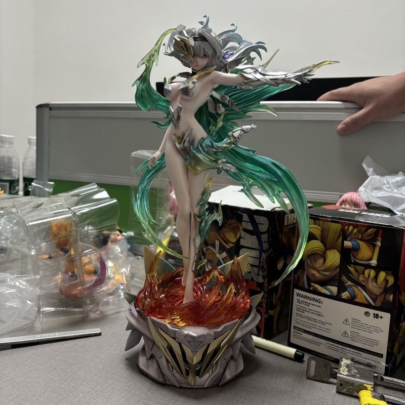 优质版 1/6完整体L萤碎甲版萨姆 精美面雕 发光 游戏动漫礼物摆件|undefined