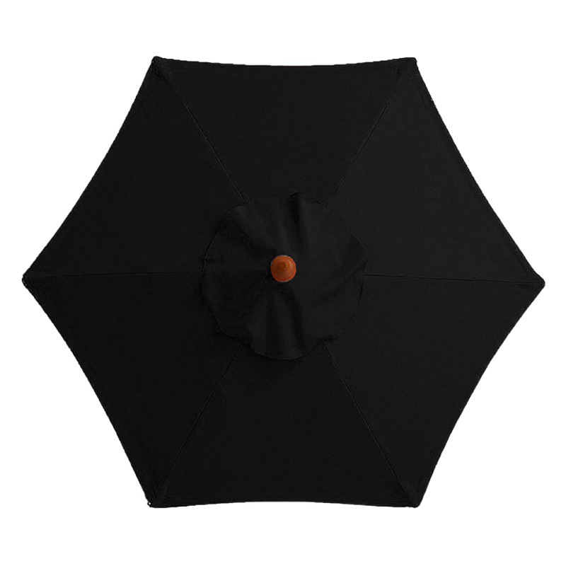 Outdoor Umbrella Umbrella Cloth Replacement Leisure Garden Umbrella Surface Replacement Rainproof Sunscreen Cloth Garden Sunshade Cloth Polyester