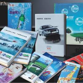 封皮PU彩印记事本活页本子办公学习彩色笔记本定 制LOGO