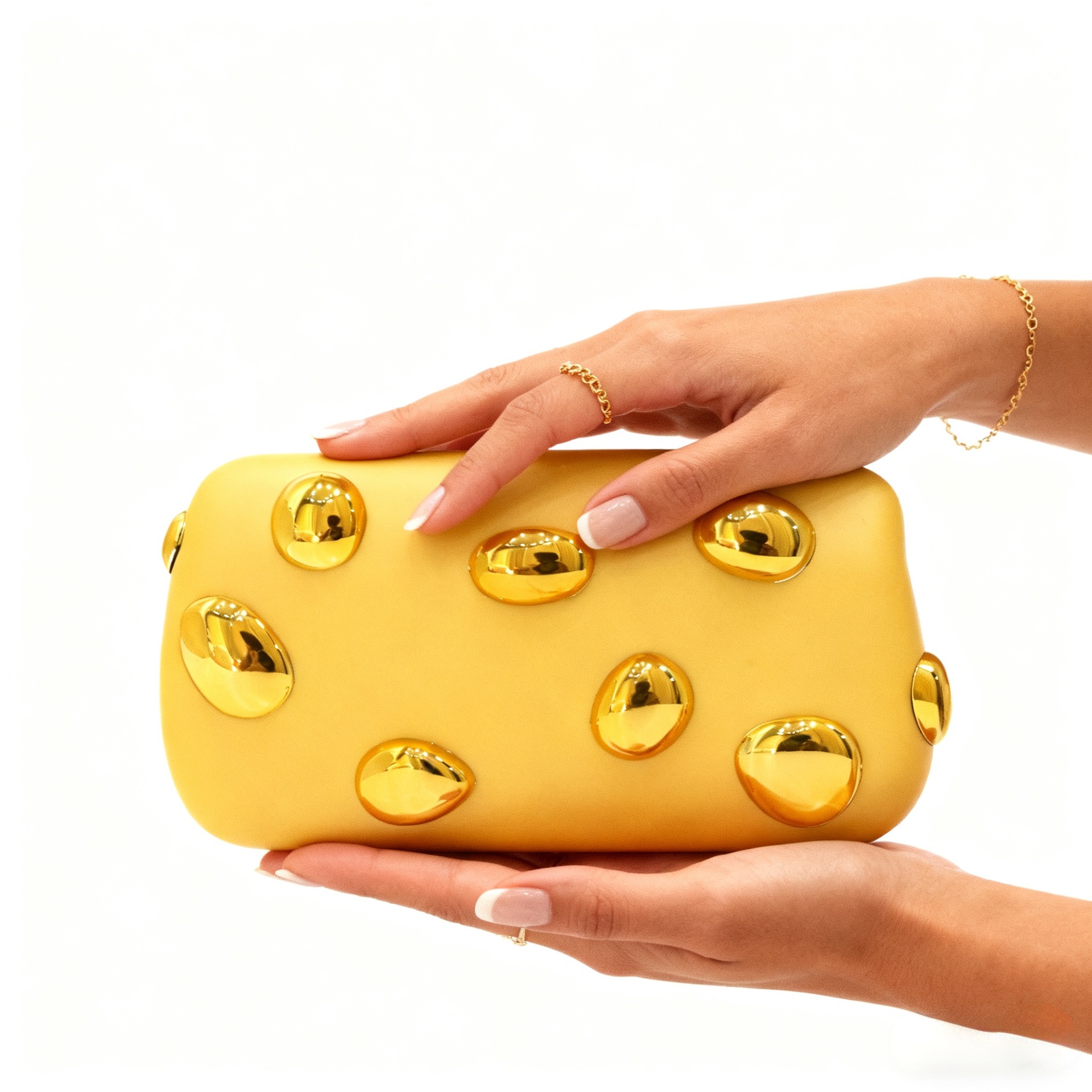 Bolsa de cena de lujo ligera transfronteriza de dama alta calidad esmaltada sequinilla textura bolsa de mano de fiesta moda bolsa de cena