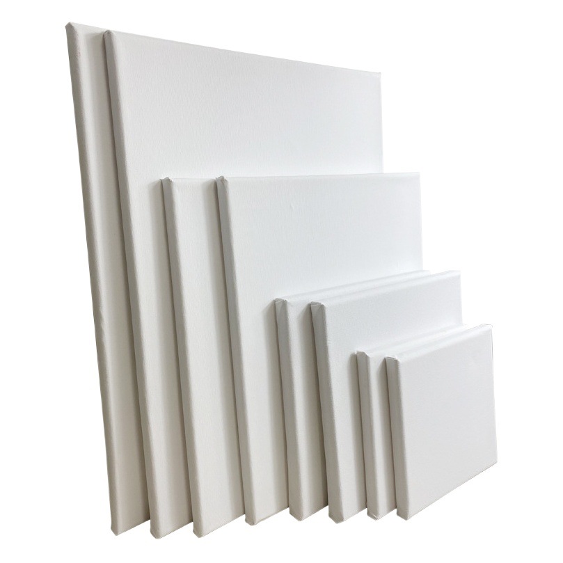 Marco de pintura al óleo Marco de pintura de algodón puro al por mayor lienzo de lino lienzo pintura marco estudiante hecho a mano tablero de pintura DIY tablero de pintura al óleo