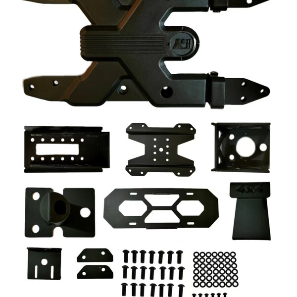 Suitable for Wrangler JL tailgate reinforced spare tire bracket…