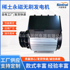 希土類永久磁石ブラシレス発電機380V耐久性純銅インバータ家庭用220v5kw 8kw 10kw 15-40kw