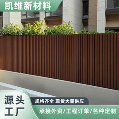 WO 第二世代共押出木製万里の長城ボード屋外中庭凹凸タイプ防水フェンスグリル外壁装飾