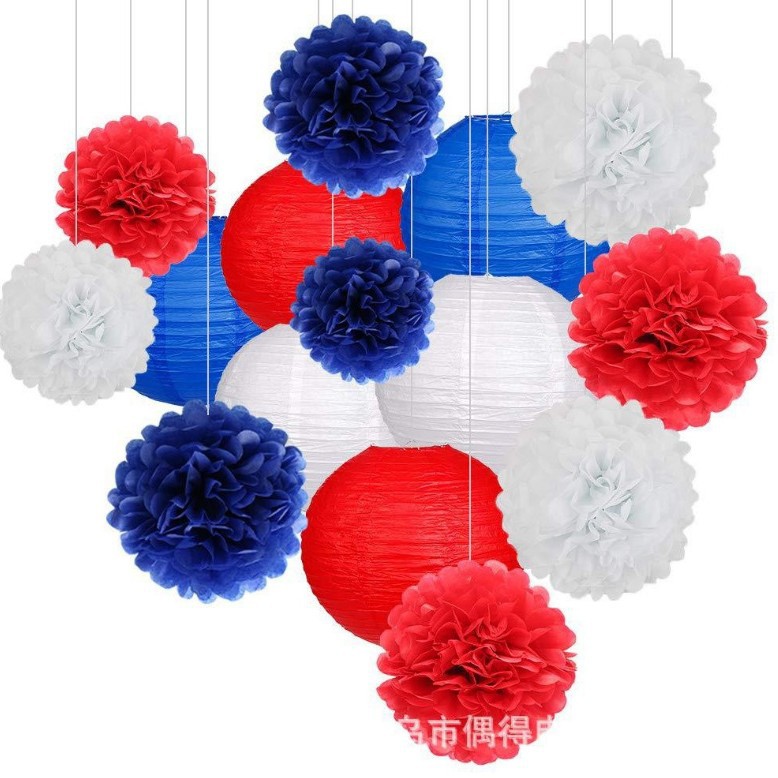 Amazon papel rosa de flores de panal de papel linterna de fiesta de cumpleaños boda cumpleaños set de decoración del hogar