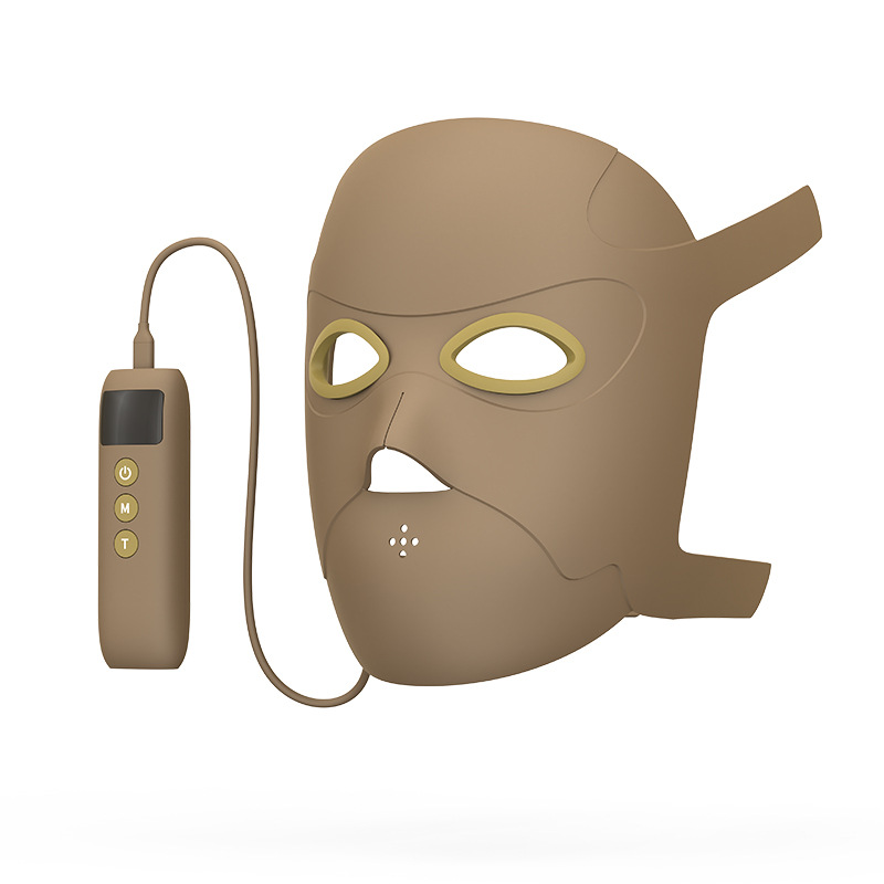 Photon Rejuvenation Instrument Beauty Mask Led Infrared Beauty Instrument Silicone Mask Mask Instrument Red and Blue Light Large Row Lamp