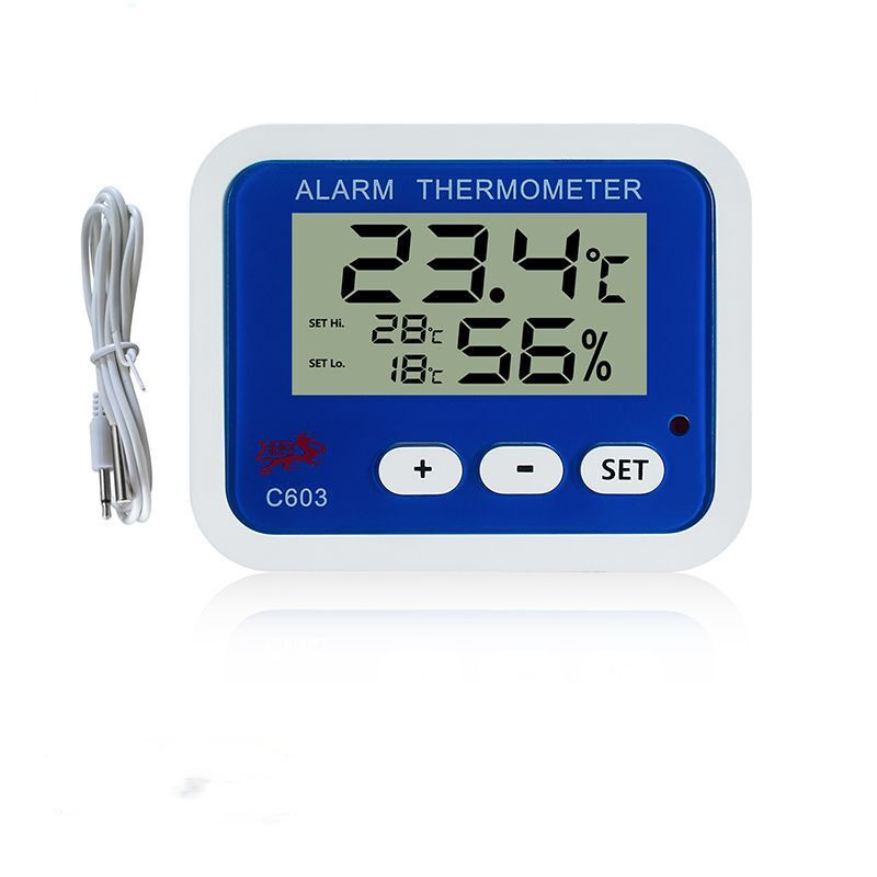 新款电子温湿度计室内外温湿度计603