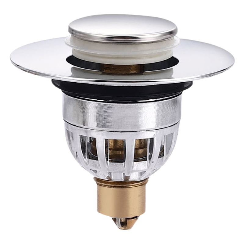 Cuenca tapón de fugas lavabo de reemplazo de la aleta núcleo de rebote lavabo escurridor accesorios de tubería núcleo de rebote tipo de prensa