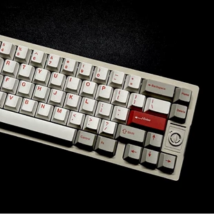 Кейкапы GMK Alert PBT пятисторонняя сублимация полный набор