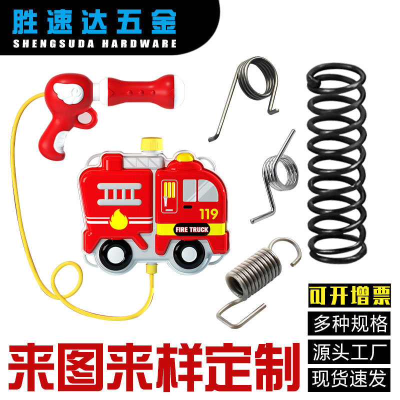 扭簧不锈钢扭力弹簧涡卷回力扭转夹子A枪压缩按压拉簧304高弹力