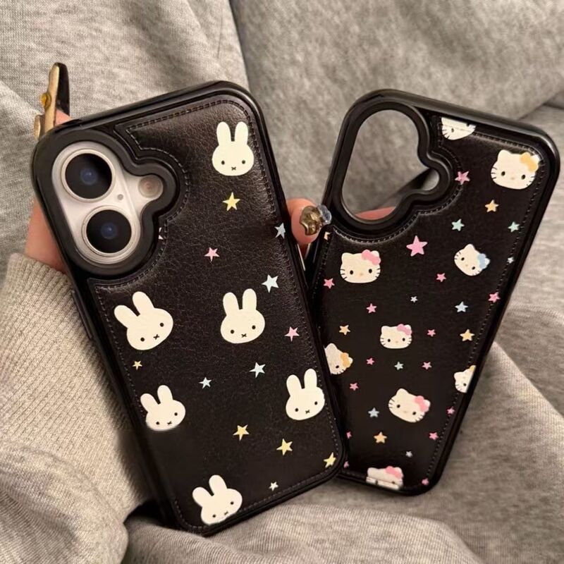 Suitable for Apple 17Promax Mobile Phone Case 16Pro Girls' High-Looking 15 New Year 11Kt Cat Cute Mobile Phone Case Suitable for Apple 17Promax Mobile Phone Case 16Pro Girls' High-Looking 15 New Year 11Kt Cat Cute Mobile Phone Case