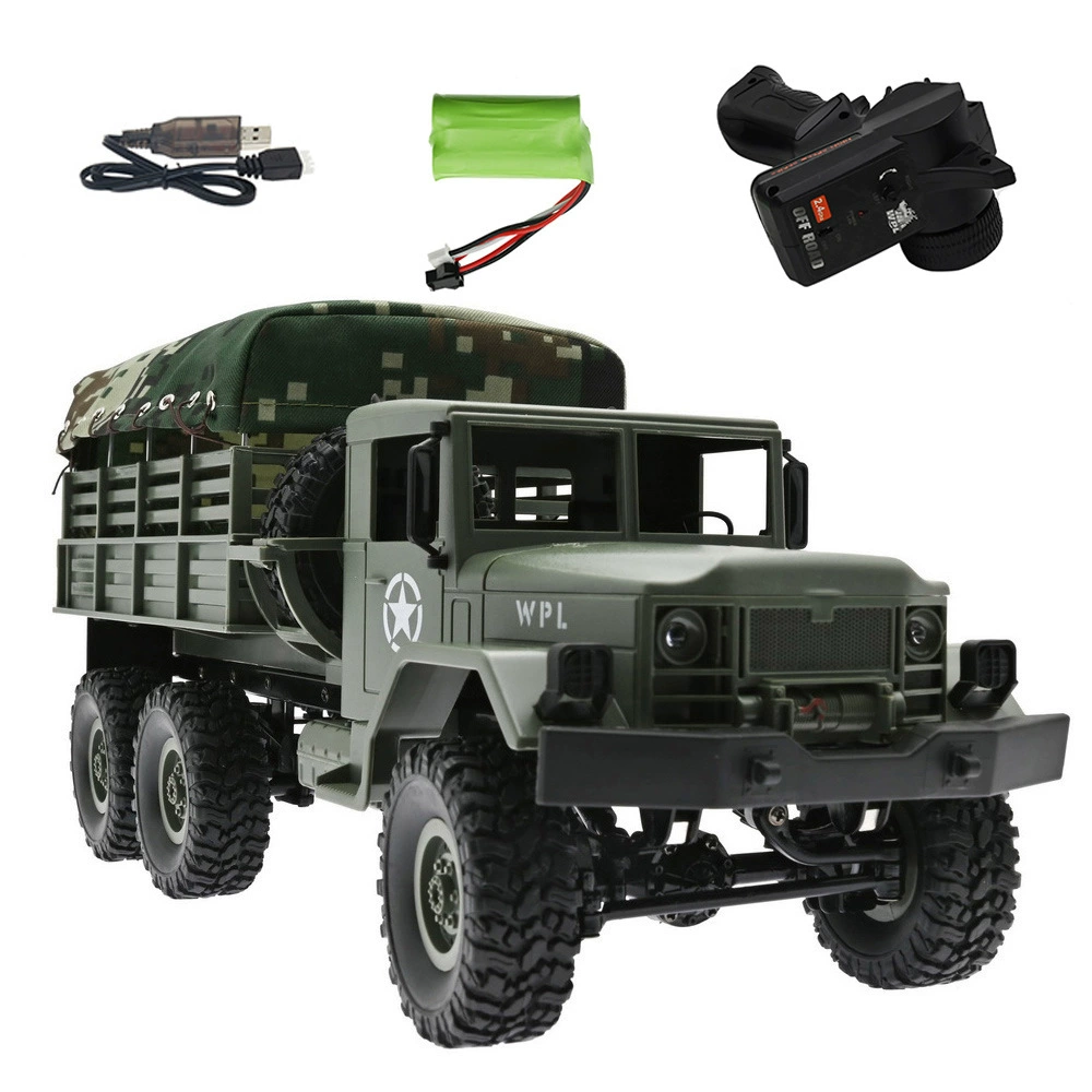 顽皮龙 WPL Six-Drive Climbing Army Card B16-1 Порт_canvas армейская карта RC-МАШИНА радиоуправляемая игрушка