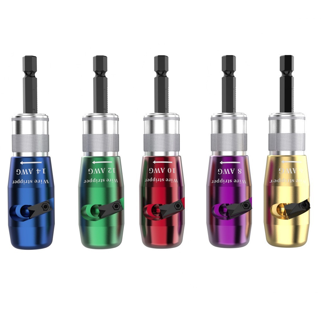 跨境剥线钳美规AWG电动剥线去皮器电工专用工具剪线钳拨线扒皮器