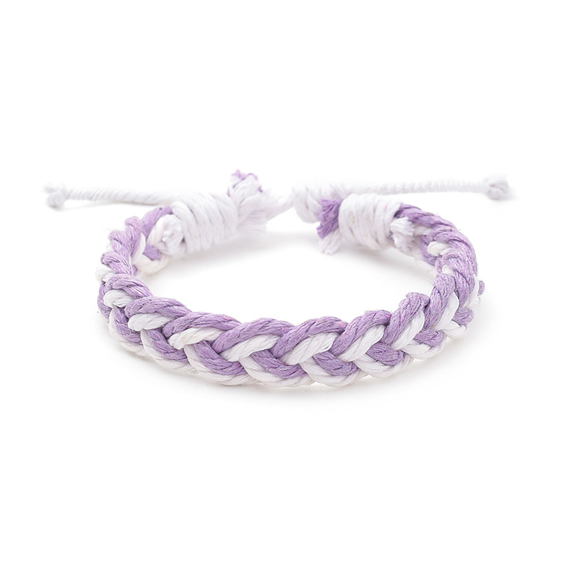 보라색 플러스 흰색