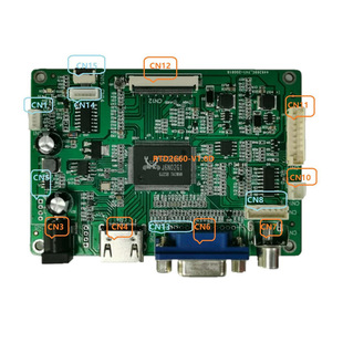 Rtd2660-V1.1D Is a Multifunctional Lcd Display Driver Board; Supports Hdmi/Vga/Av1