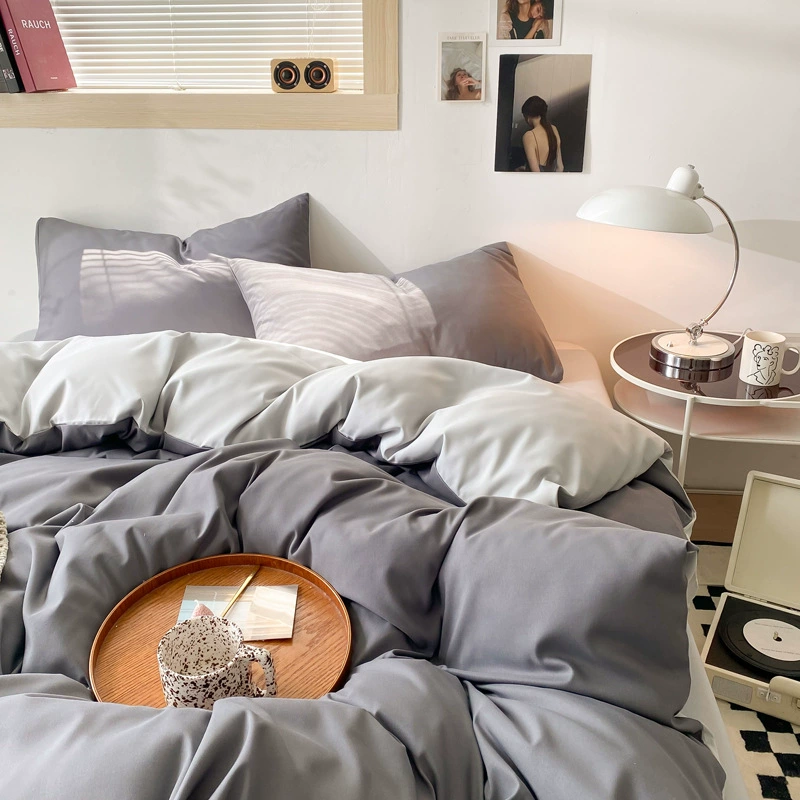 Cream duvet cover от 盛邦荣, универсальное хлопковое постельное белье, набор 3 предмета, набор 4 предмета