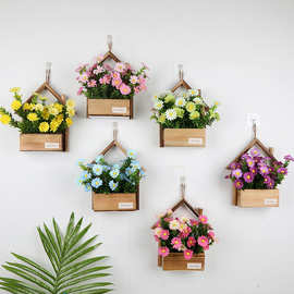 创意墙面花装饰壁挂花花假花家居客厅店铺墙上装饰花挂件简约