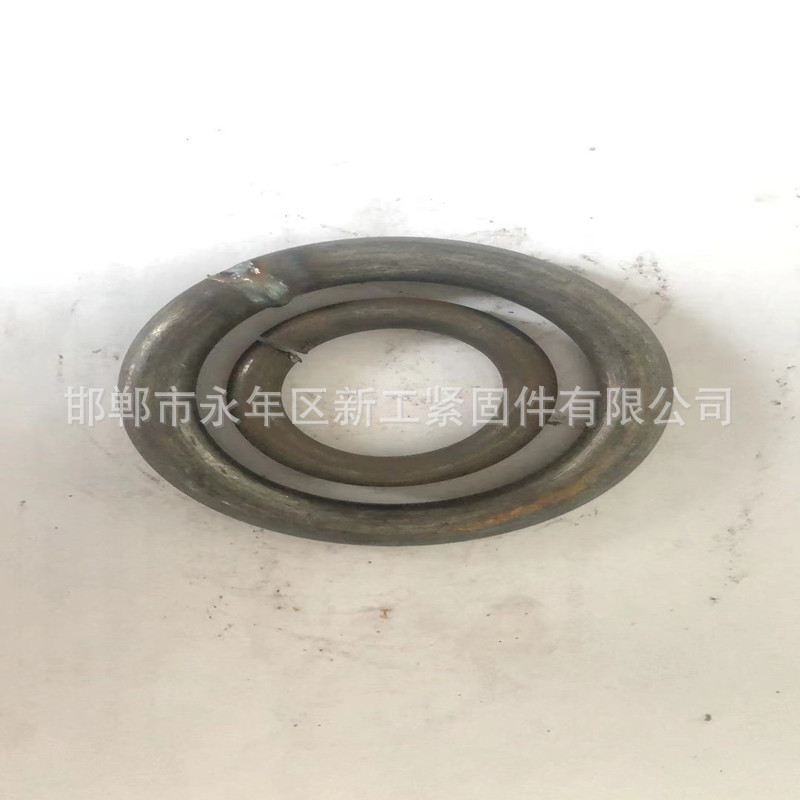 护栏铁环铁圈 圆钢圈铁环 焊接铁环圆环实心铁环 铁圈 吊环
