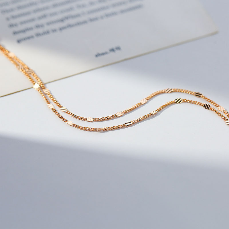 S925 plata esterlina tobillera cadena simple mujer verano ins nicho diseño alto sentido nueva luz lujo exquisito tobillera joyería