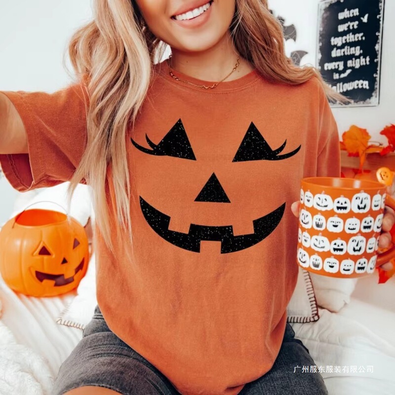 Sparkling Jack O' Lantern Pumpkin Face Halloween Costume Matching Family T-Shirts Cute Pumpkin Shirts Sparkling Jack O' Lantern Pumpkin Face Halloween Costume Matching Family T-Shirts Cute Pumpkin Shirts