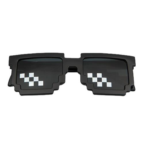 New Mosaic Glasses Party Glasses Mosaic Live Broadcast Funny Sunglasses Street Stall Wholesale Sunglasses