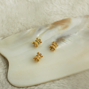 ɳ�����ɫ��ɫ�ʯС�U���p�滨�� diy�ֹ��Ʒ��� �U�ջ�ñ