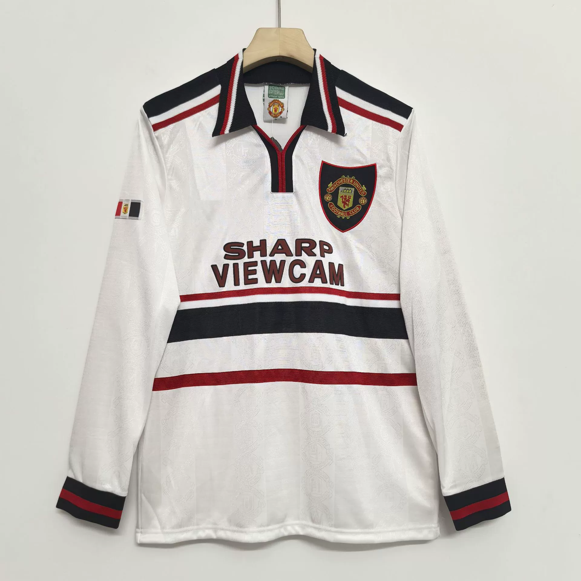 Ретро жакет с длинным рукавом для взрослых Real Malaysia -British Manchester United Basai AC Milan LWP главный сезон классический футбол
