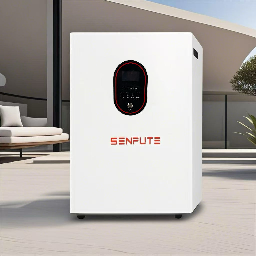 霸电5.5KWH储能一体机家庭磷酸铁锂电池逆变家用光伏系统逆变器